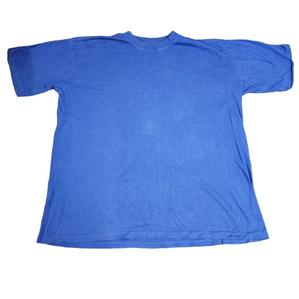 Sada Men T Shirt 4X Shade of Blue Color Work Wear